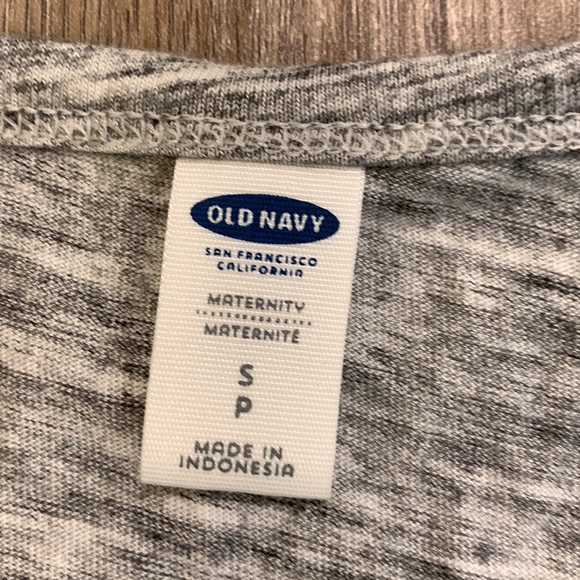 Old Navy Maternity Gray Fitted Dress Size Small - Picture 2 of 2